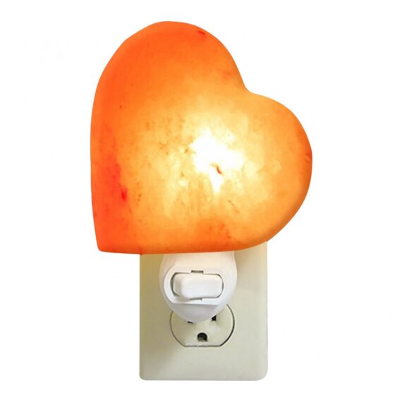 AST - Natural Healing Himalayan Salt Lamp Night Light (Heart Shape)